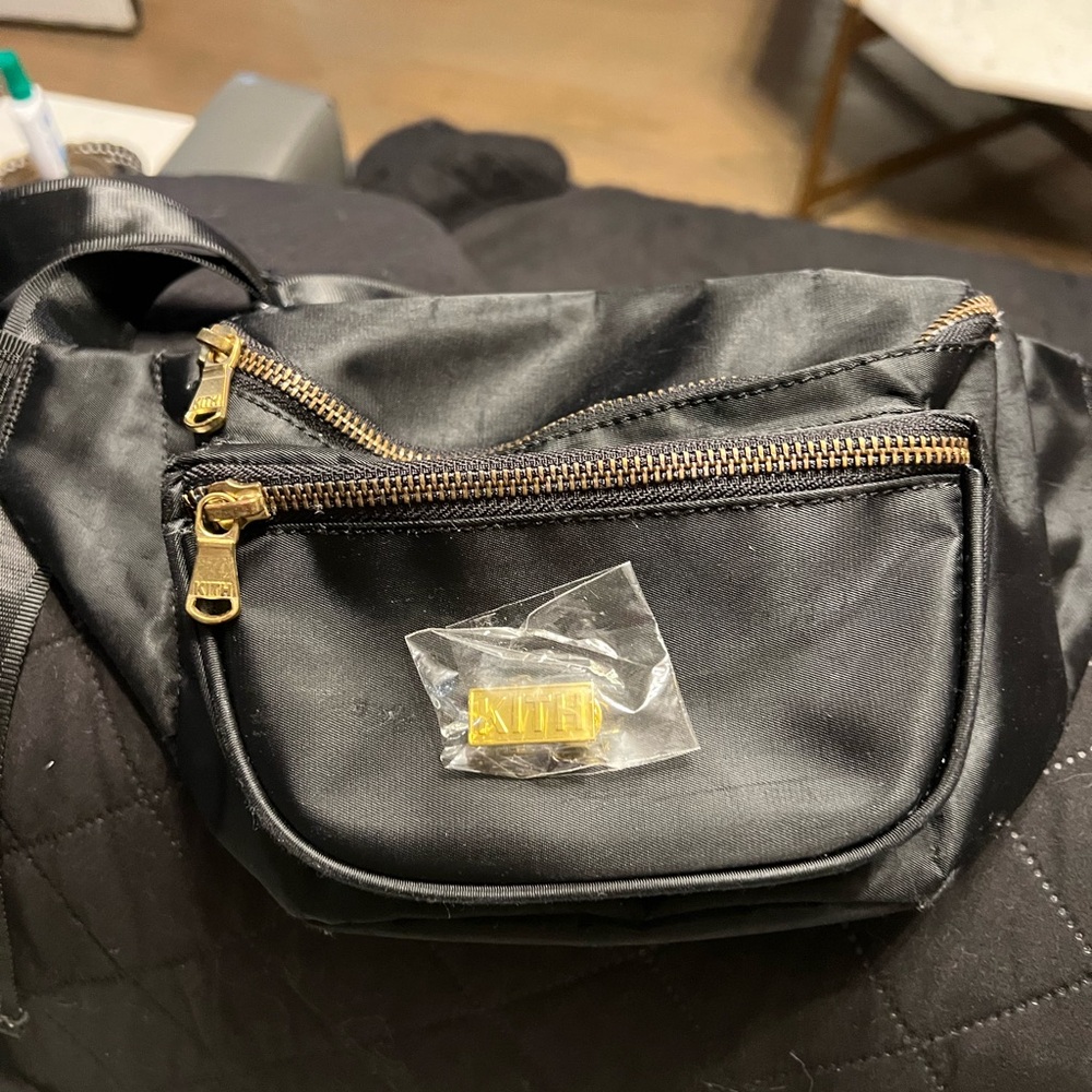 Kith Ronnie fieg astor waist bag black nylon